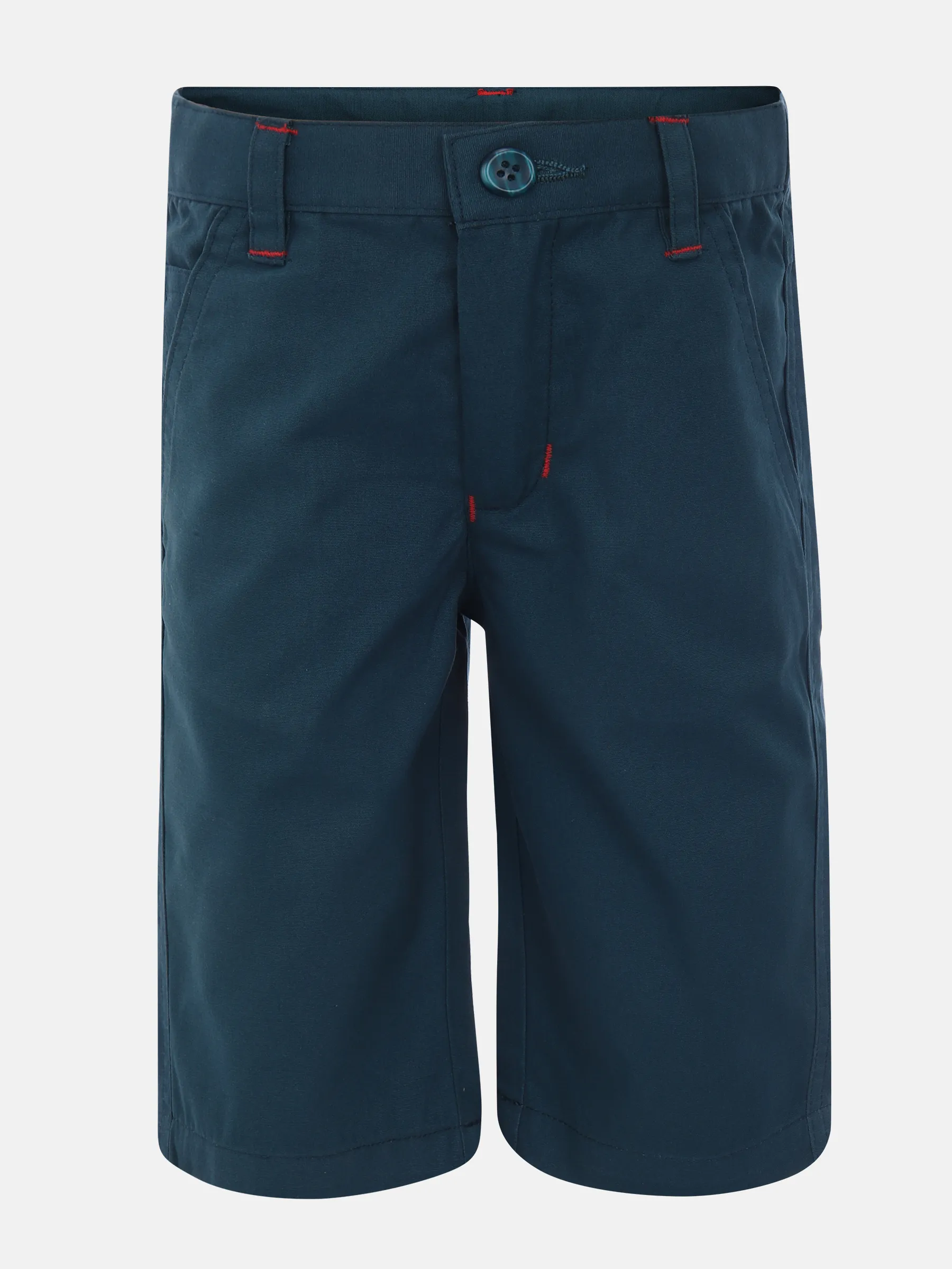 Teal Gabardine Short Pant